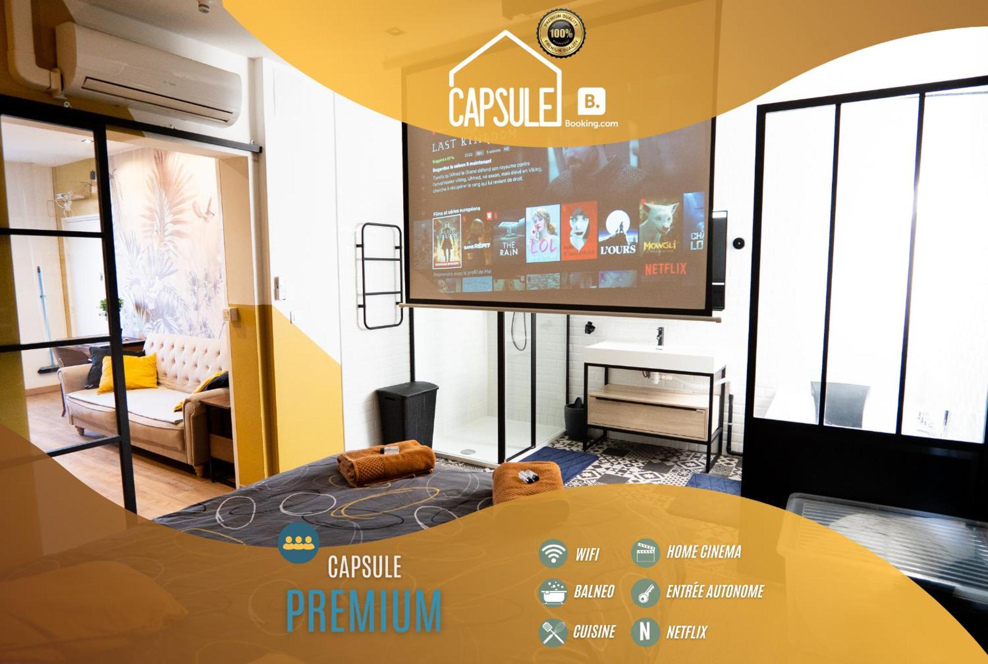 Capsule Premium Balneo & Home Cinema Βαλενσιέν Εξωτερικό φωτογραφία